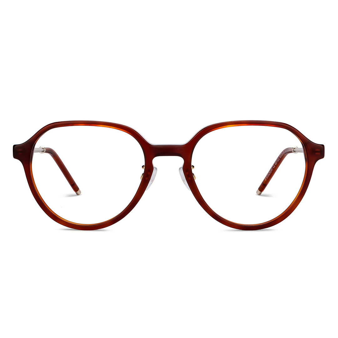 John Jacobs Online Tortoise Full Rim Round right side