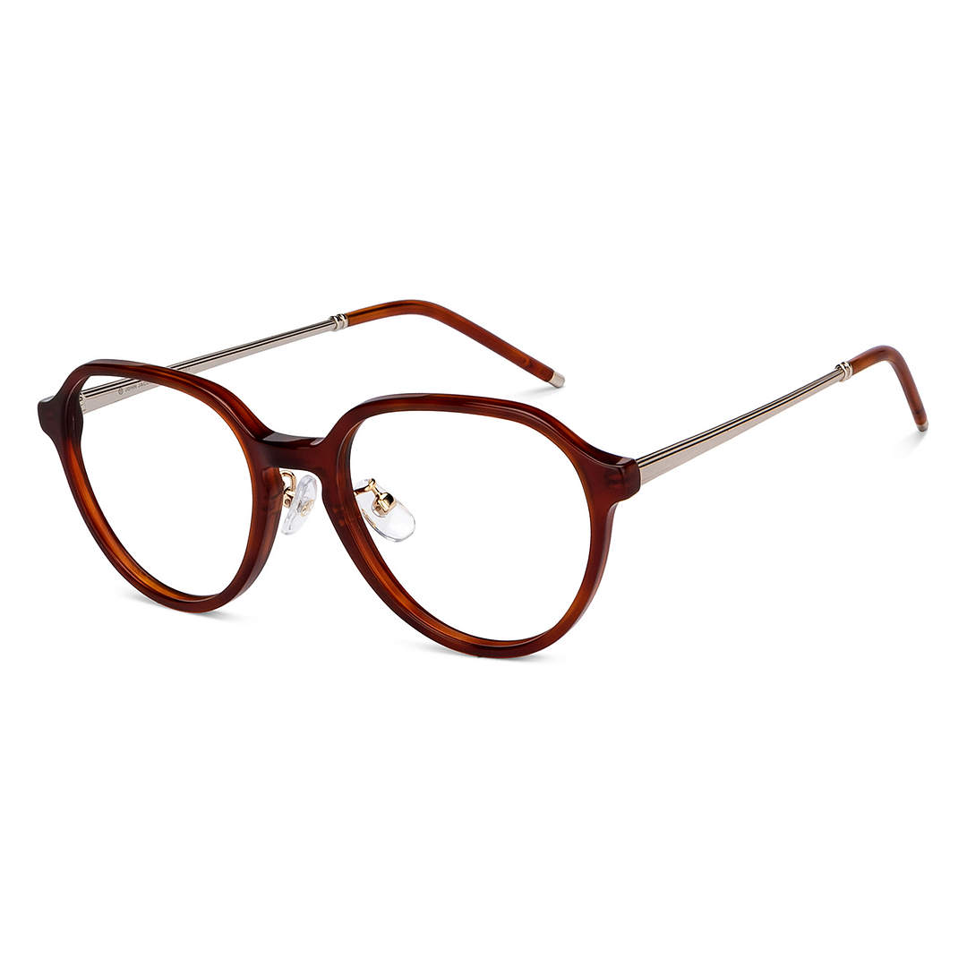 John Jacobs Online Tortoise Full Rim Round right side