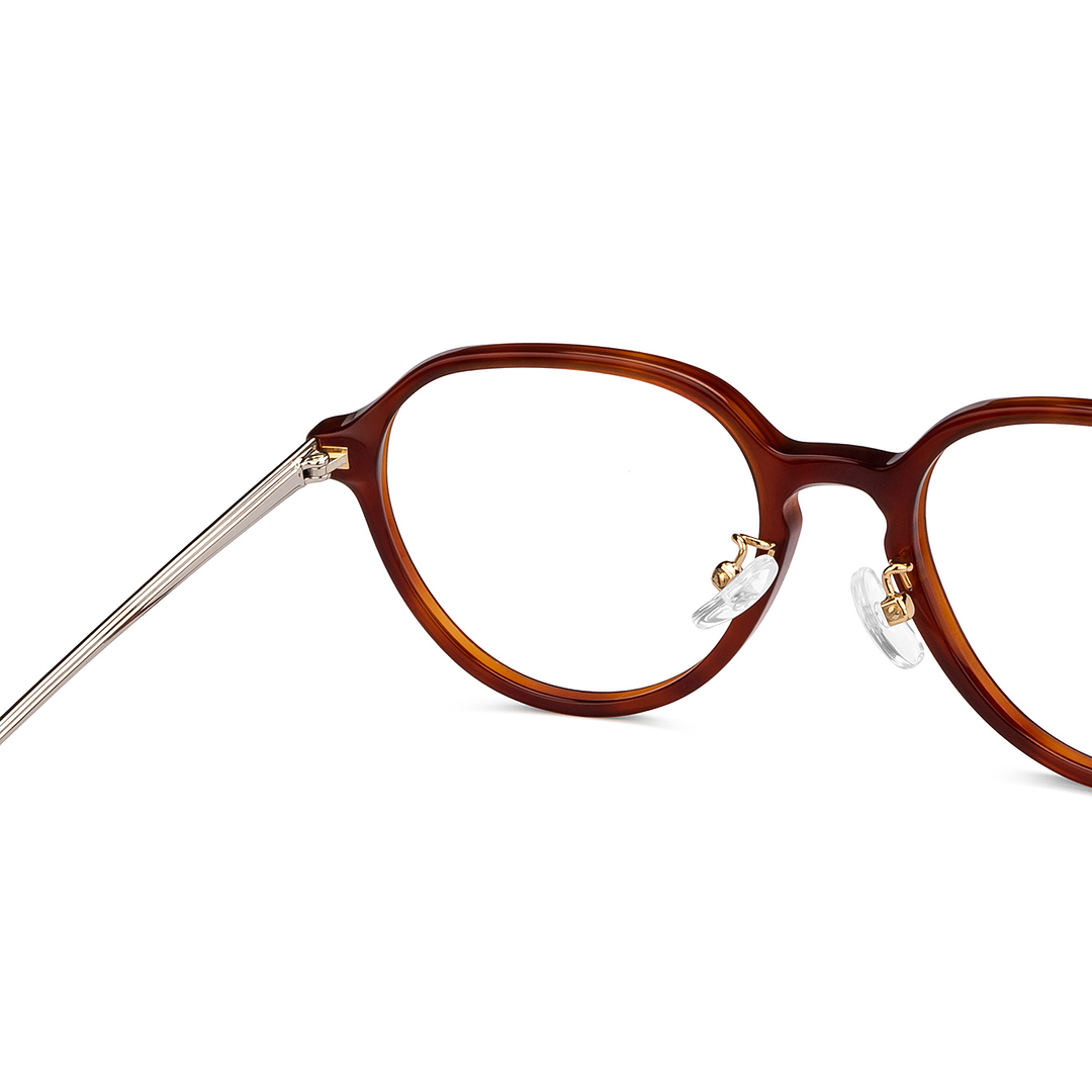 John Jacobs Online Tortoise Full Rim Round right side