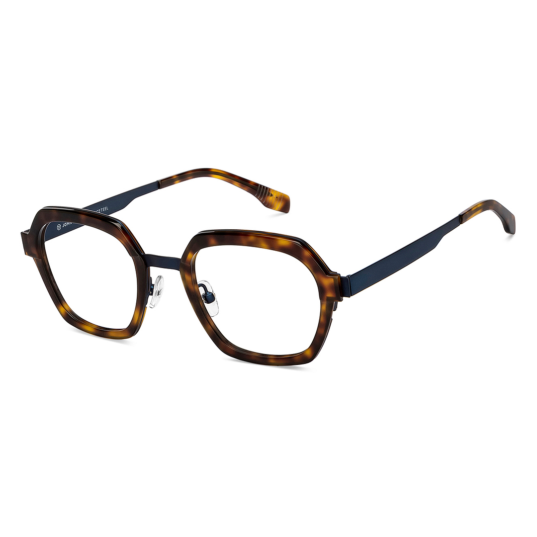 John Jacobs Sky Blue Full Rim Square right side