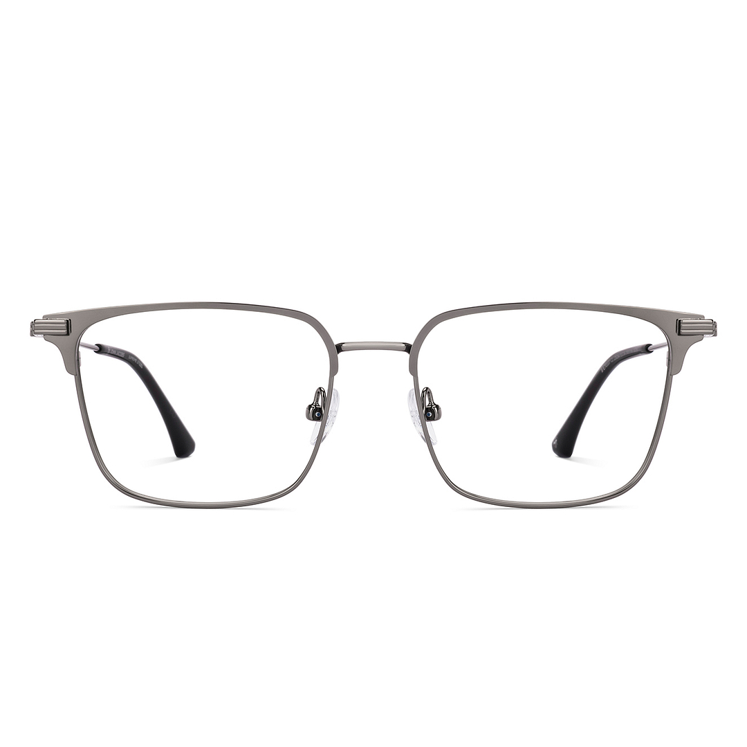 Buy Gunmetal Full Rim Square John Jacobs Supreme Steel JJ E70107