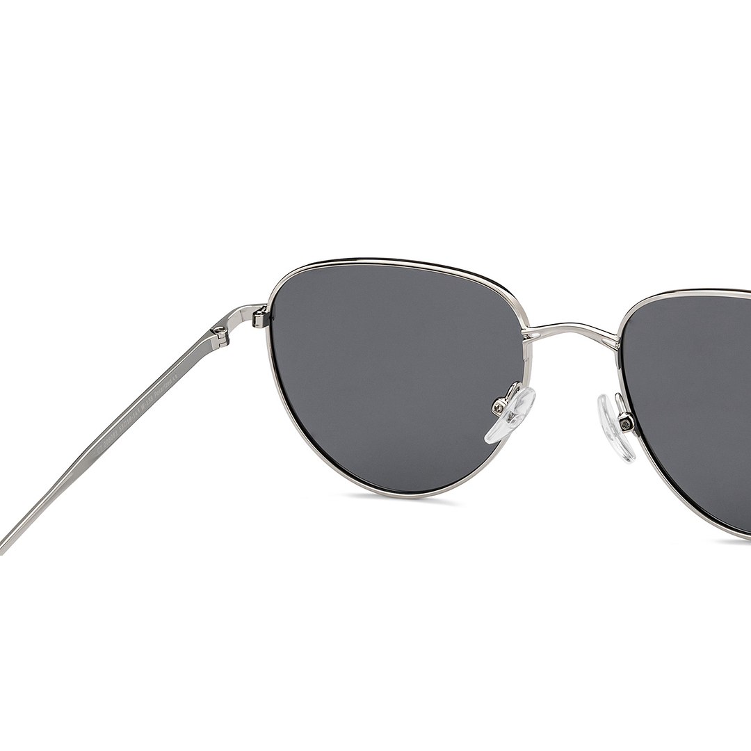 John Jacobs Silver Full Rim Round right side