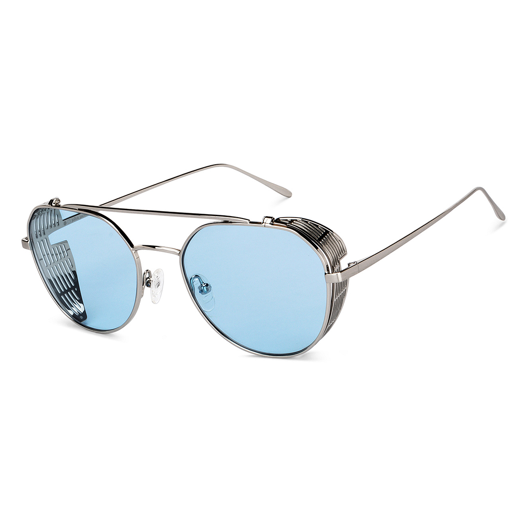 John Jacobs Silver Full Rim Round right side