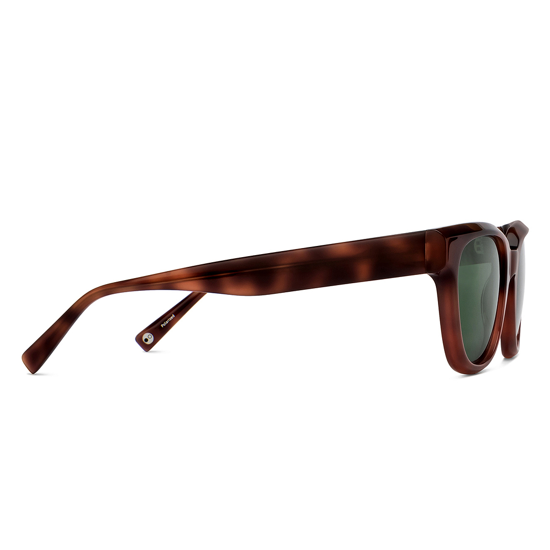 John Jacobs Online Tortoise Full Rim Square right side