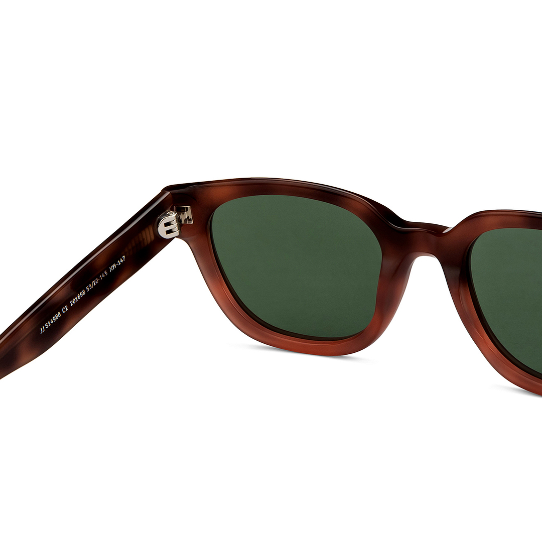 John Jacobs Online Tortoise Full Rim Square left side