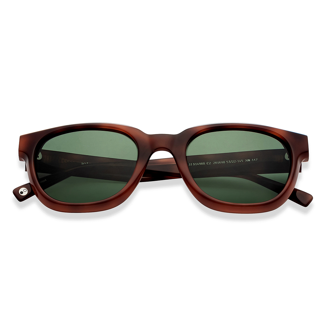 John Jacobs Online Tortoise Full Rim Square right side