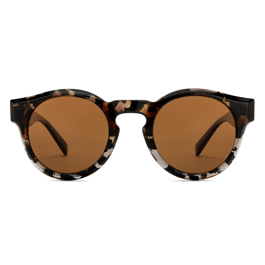 John Jacobs Online Tortoise Full Rim Round left side