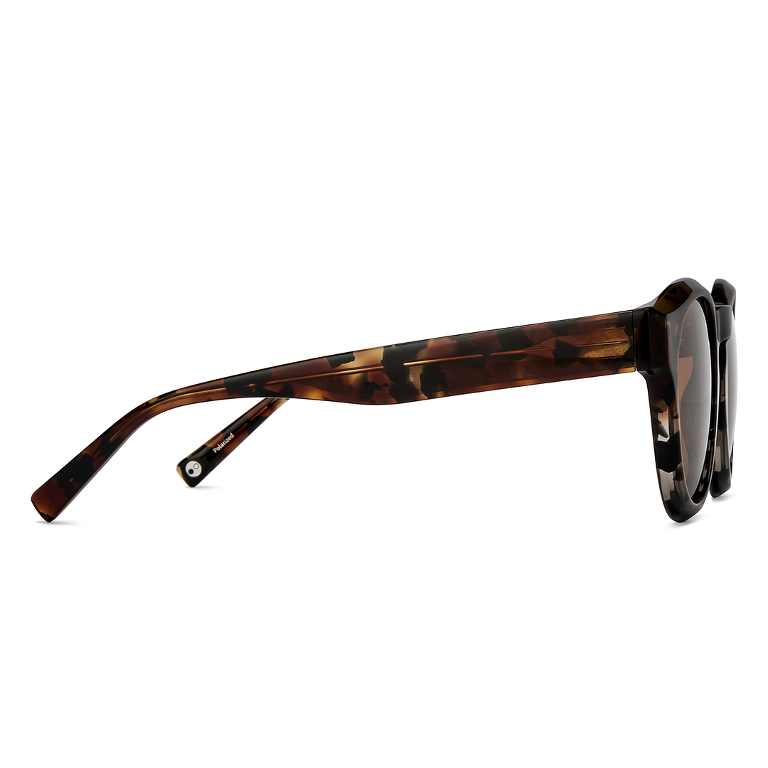 John Jacobs Online Tortoise Full Rim Round left side