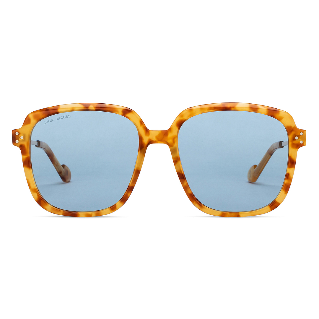 John Jacobs Online Tortoise Full Rim Square left side