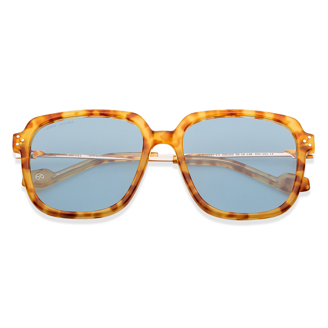 John Jacobs Online Tortoise Full Rim Square left side