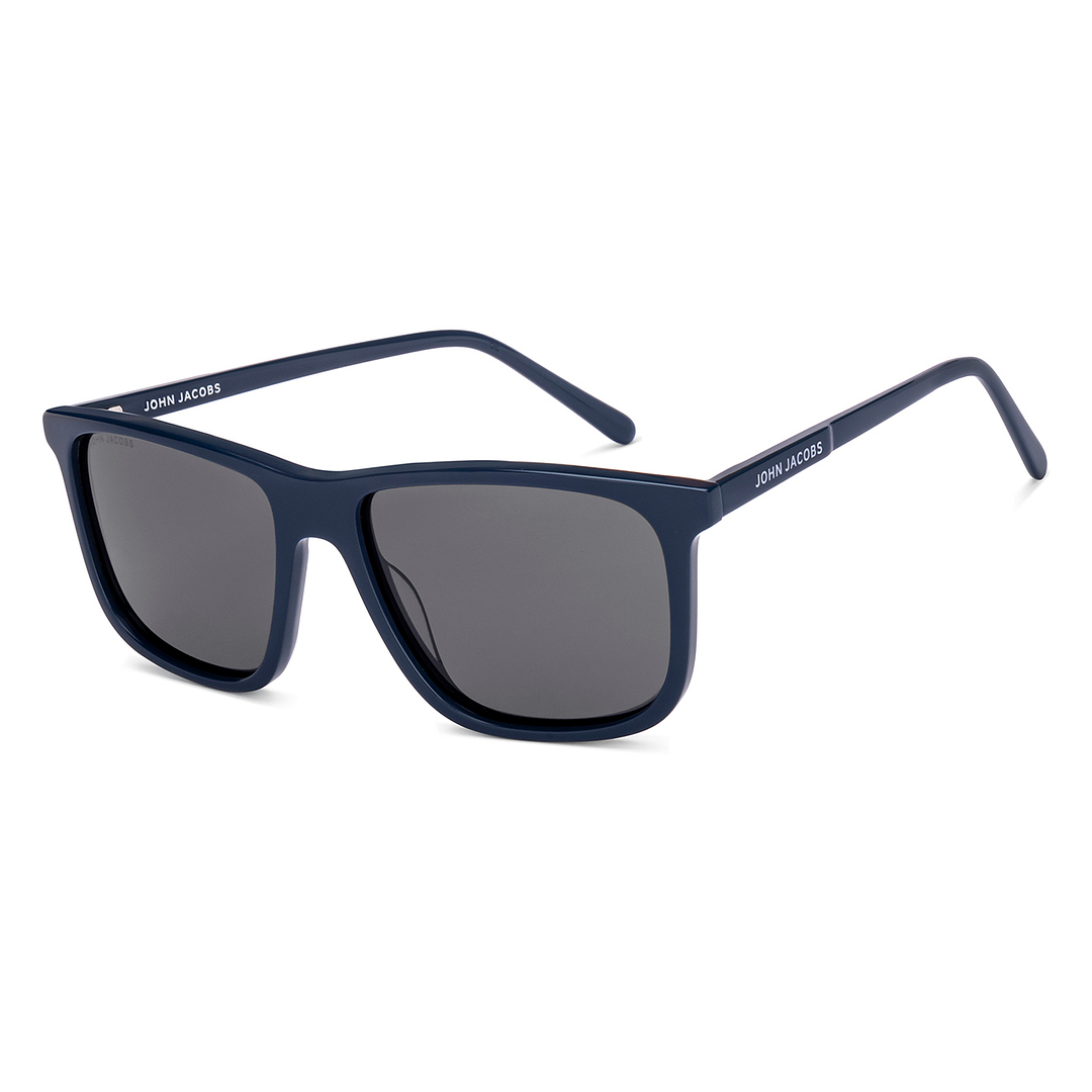 Blue Grey Full Rim Rectangle John Jacobs JJ Tints JJ S17344-C2