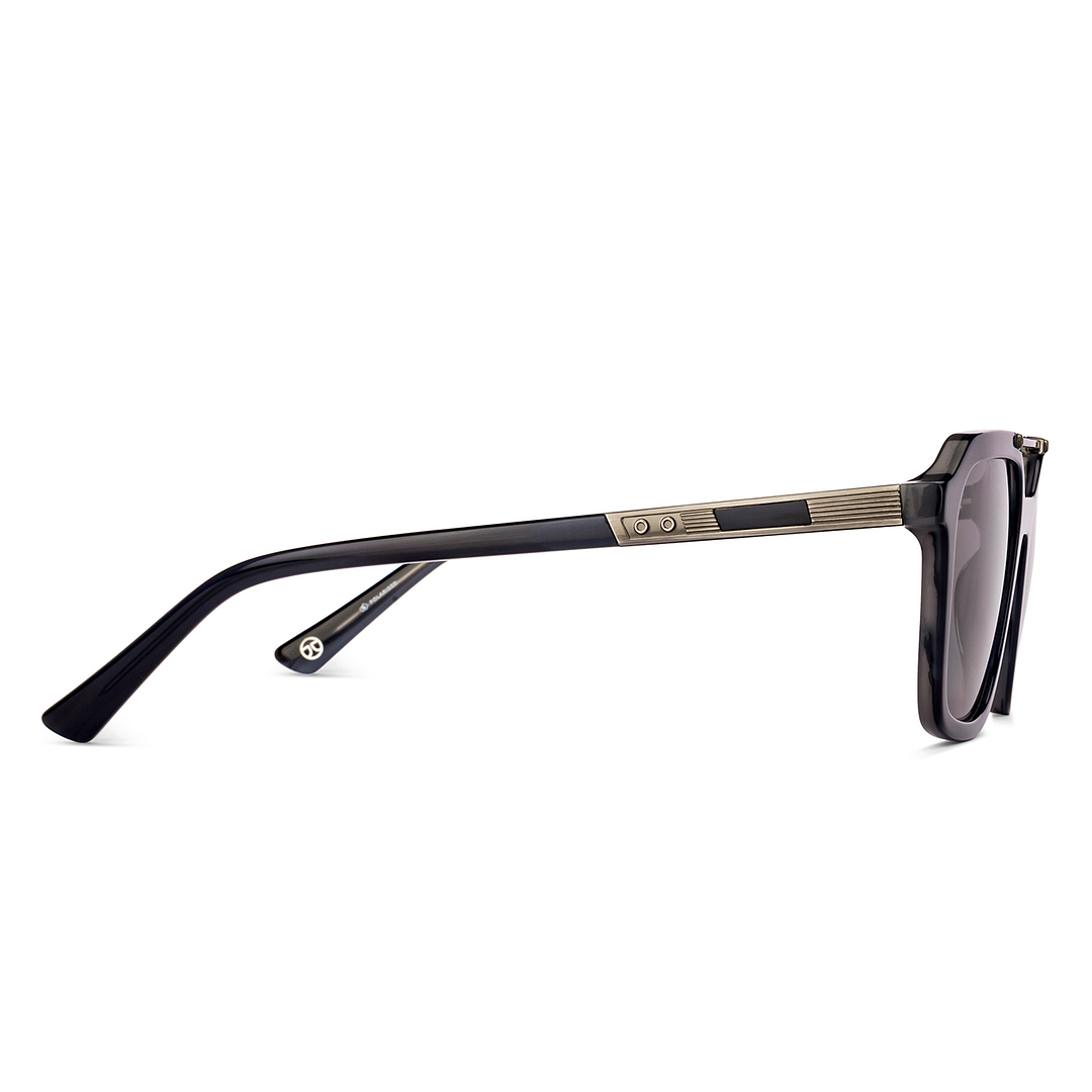 Grey Blue Full Rim Square John Jacobs Tints JJ S70149 Sunglasses