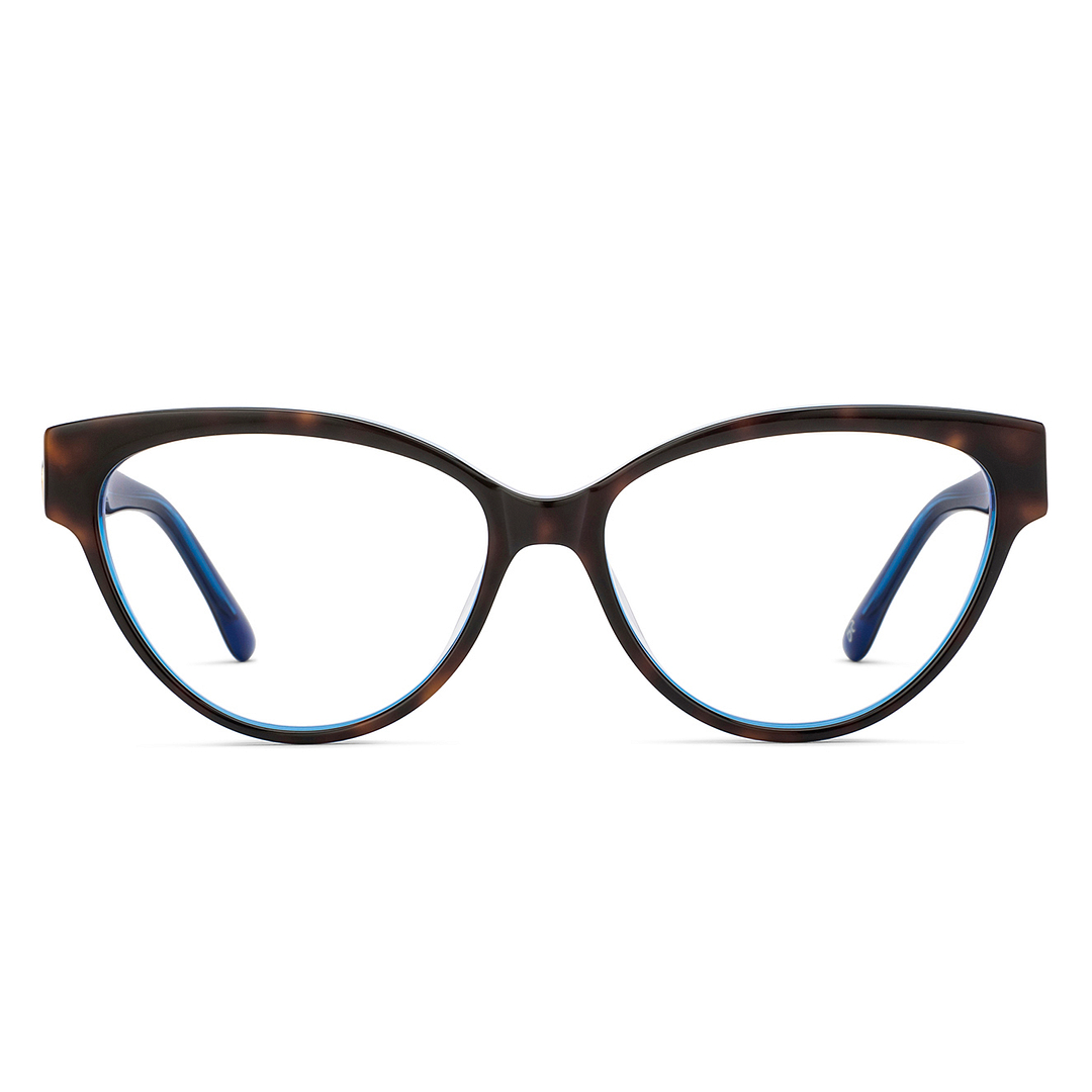 John Jacobs Tortoise Full Rim Cat Eye left side