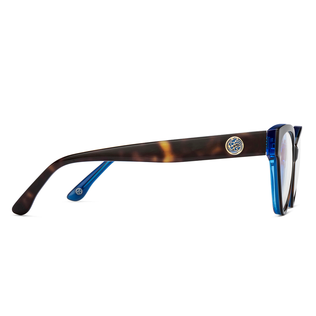 John Jacobs Tortoise Full Rim Cat Eye right side