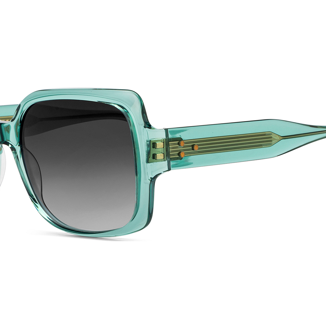 John Jacobs Online Green Full Rim Square left side