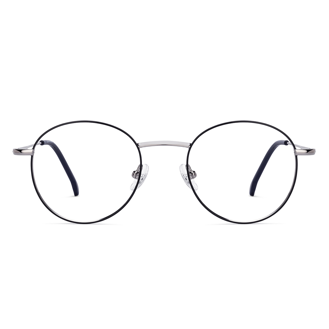 John Jacobs Online Silver Full Rim Round left side