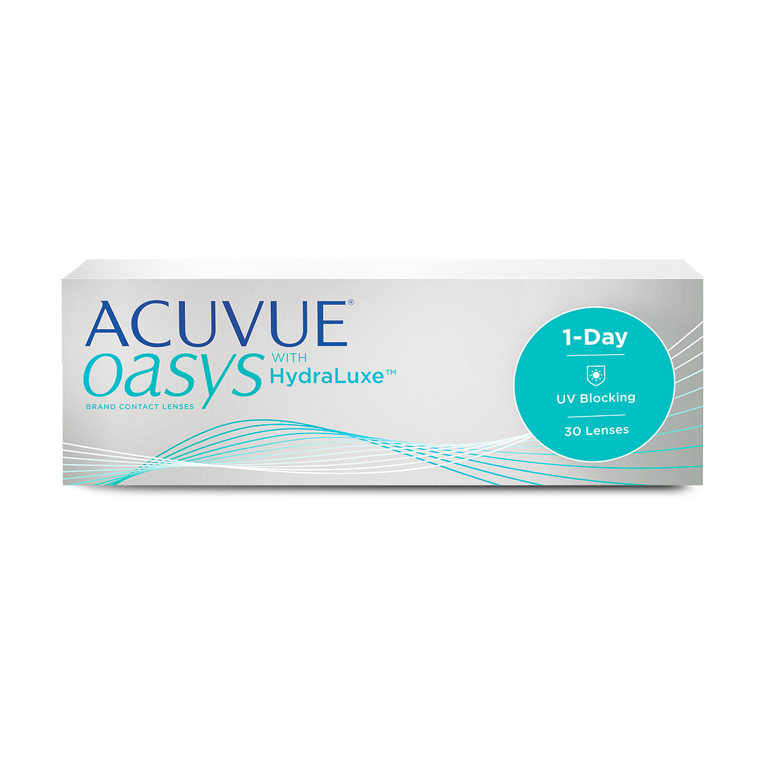 Acuvue Acuvue Oasys 1 Day with Hydraluxe BC 9 0 left side