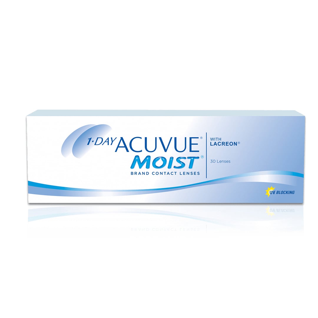 Acuvue Acuvue 1 Day Moist BC 9 0 left side