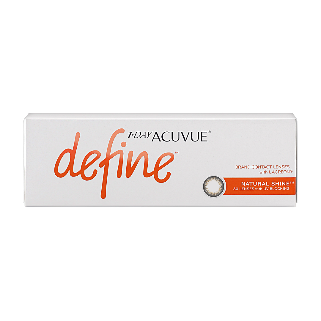 Acuvue Acuvue 1 Day Define Natural Shine Zero Power left side