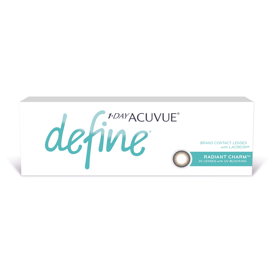 Acuvue Acuvue 1 Day Define Radiant Charm Zero Power left side