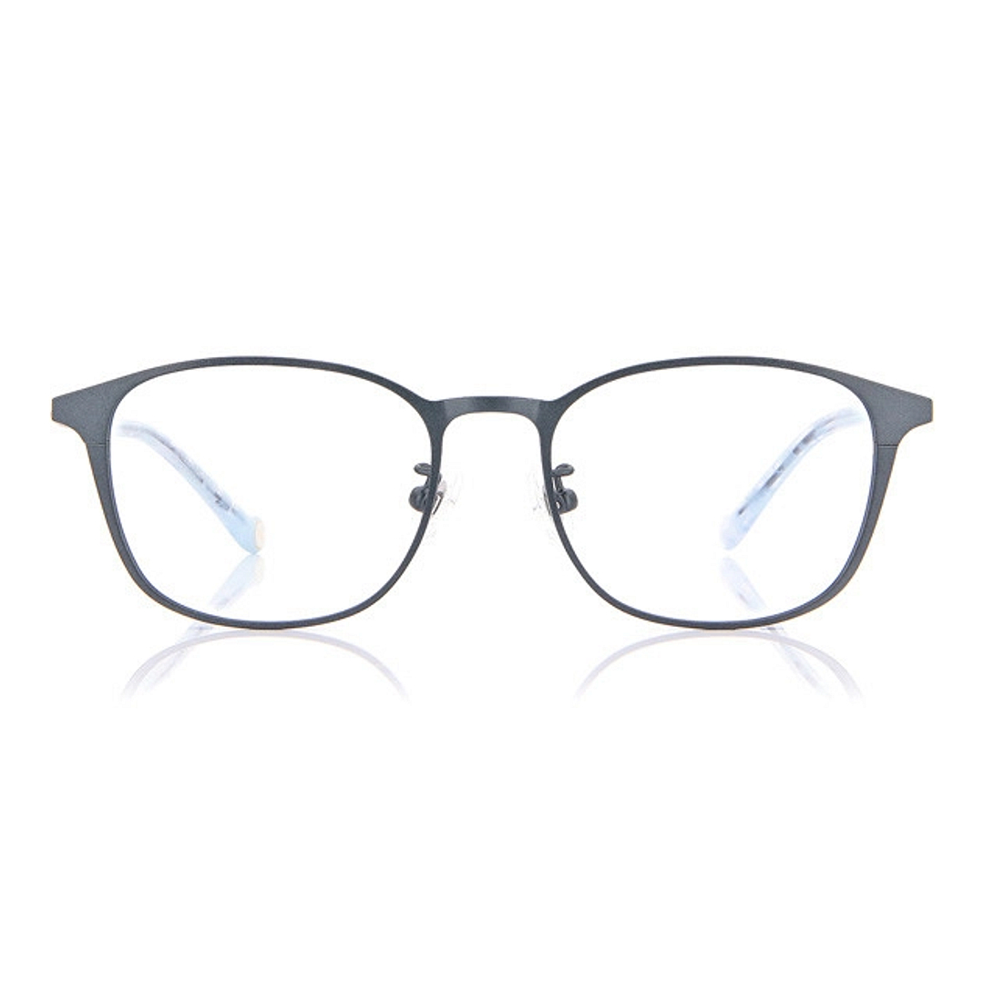 Junni Navy Blue Full Rim Rectangle right side