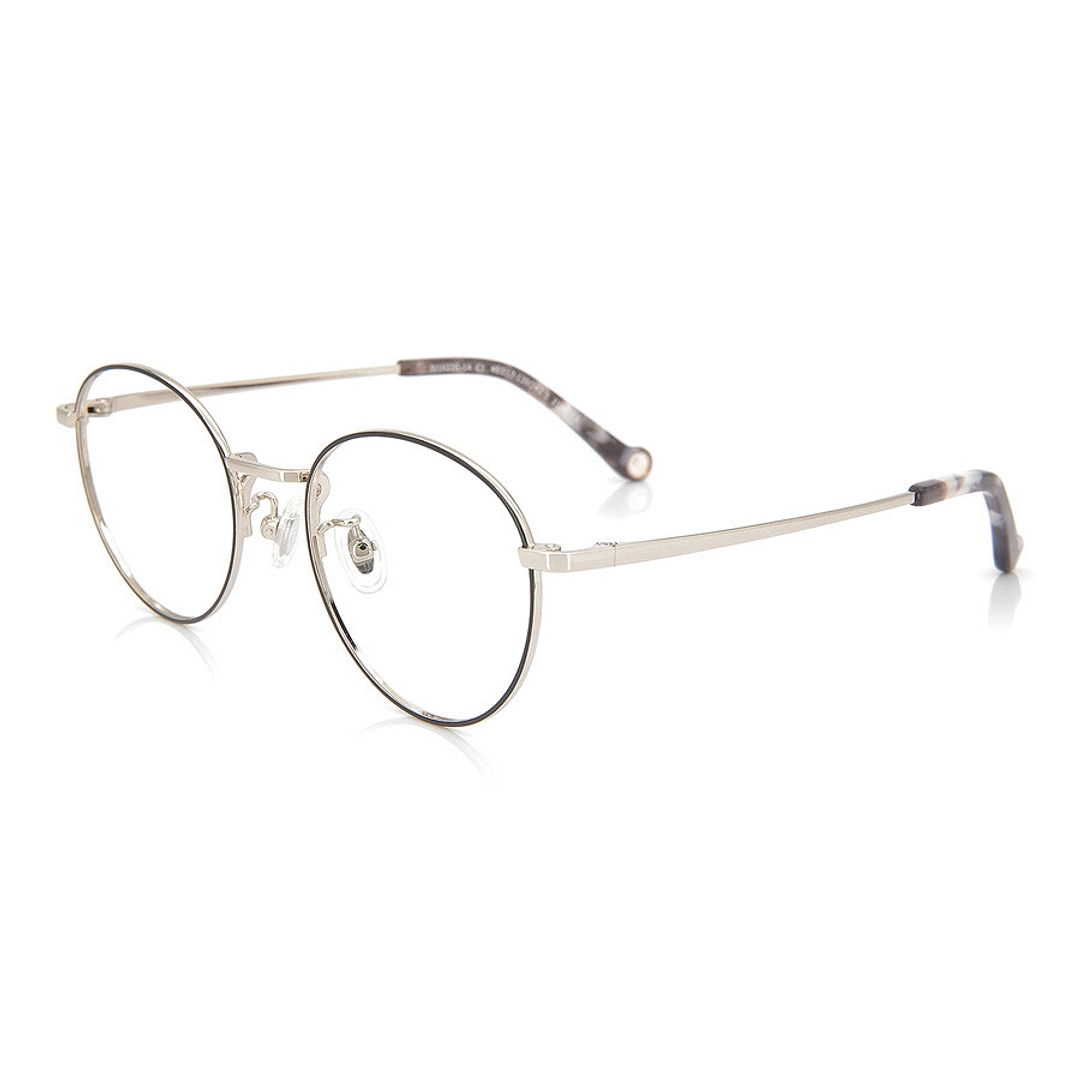 Junni Black Full Rim Boston left side