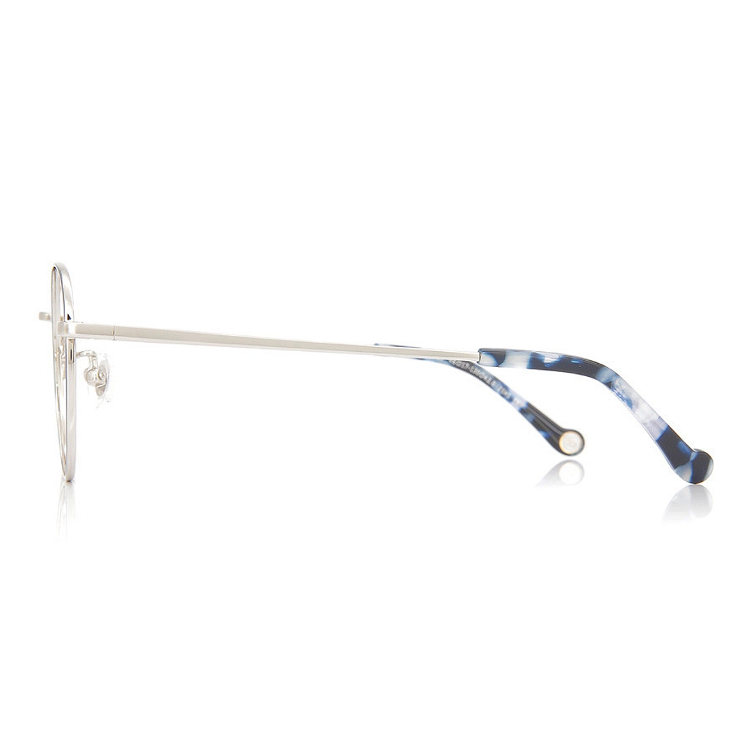 Junni Sky Blue Full Rim Boston left side