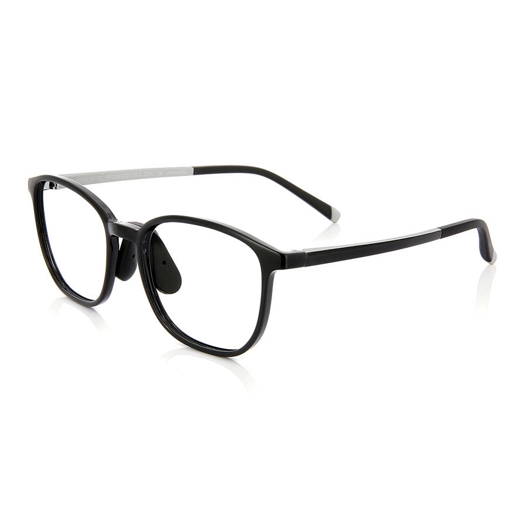 Junni Black Full Rim Wellington left side