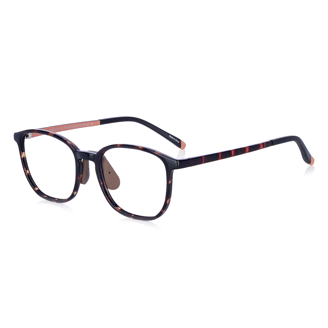 Junni Light Brown Full Rim Wellington left side