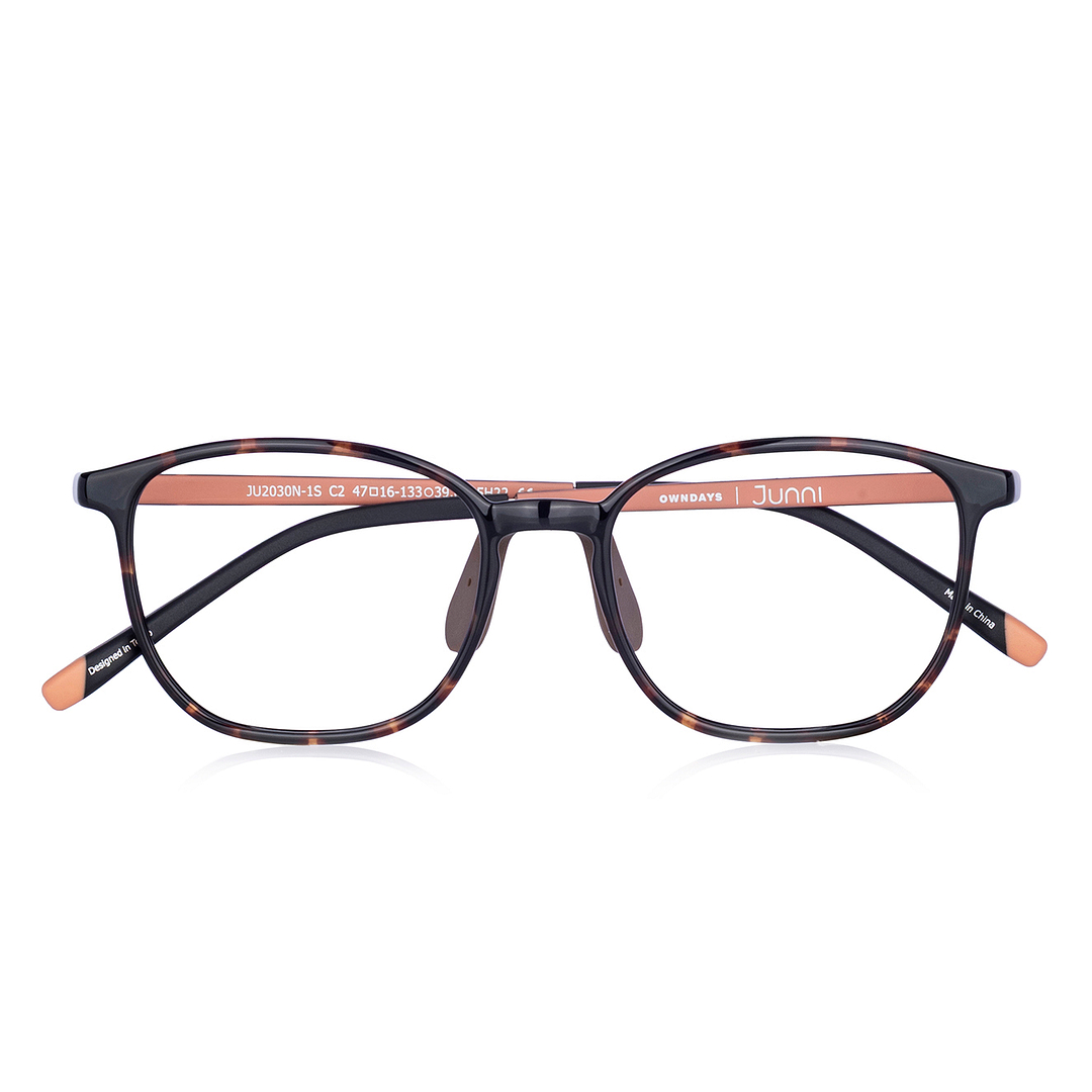 Junni Light Brown Full Rim Wellington right side