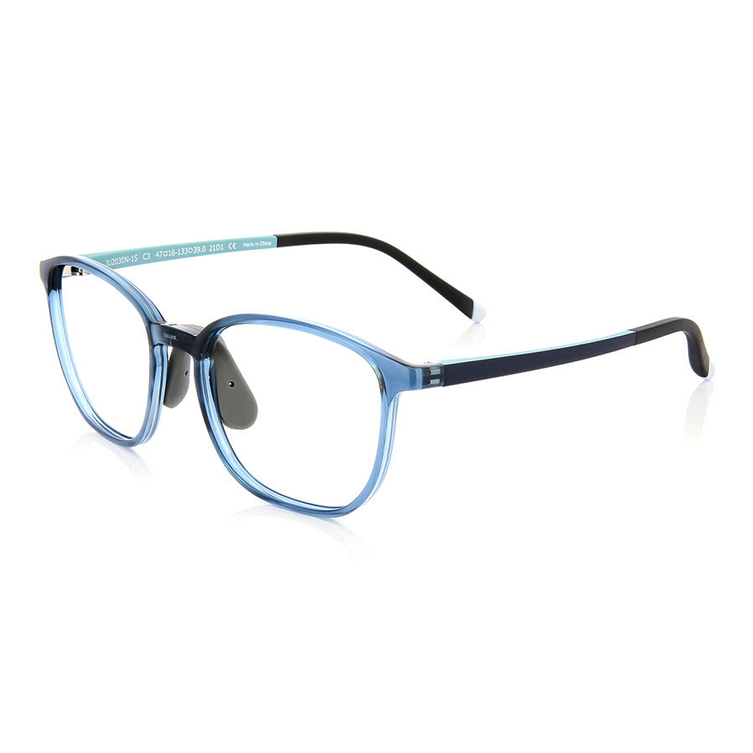 Junni Sky Blue Full Rim Wellington left side