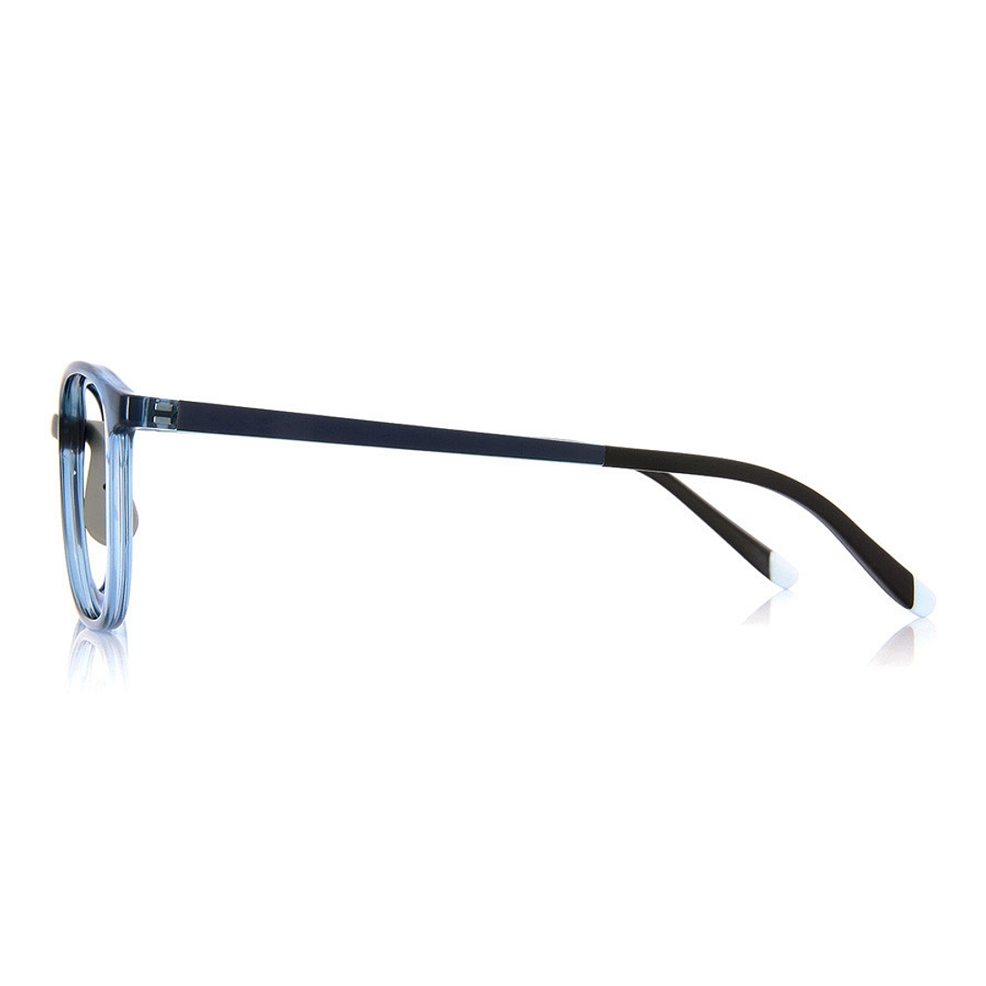 Junni Sky Blue Full Rim Wellington left side