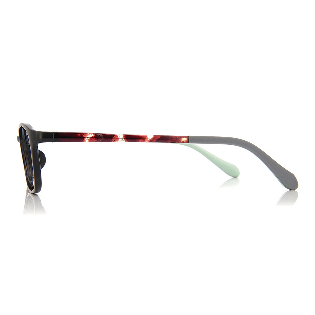 Junni Black Full Rim Rectangle left side