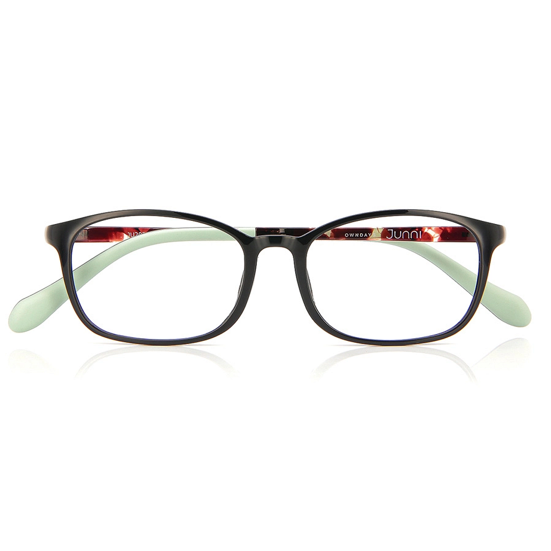 Junni Black Full Rim Rectangle right side