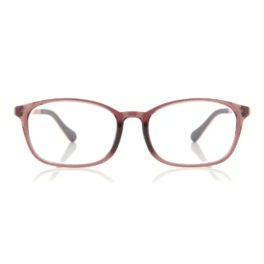 Junni Purple Full Rim Rectangle right side