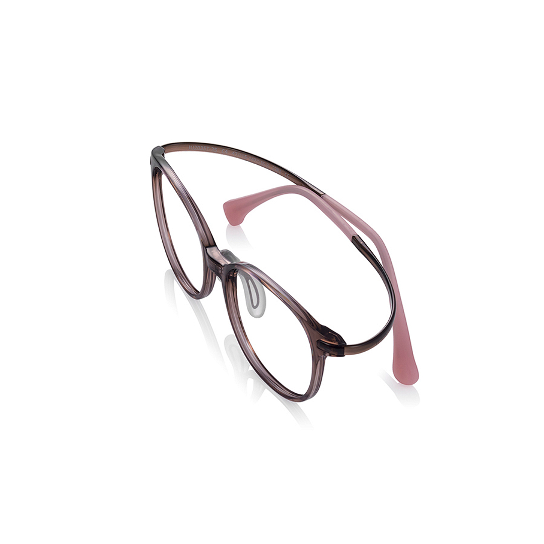 Junni Purple Full Rim Boston left side