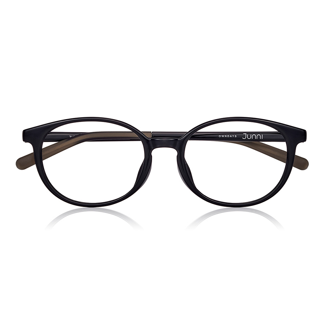 Junni Black Full Rim Boston right side