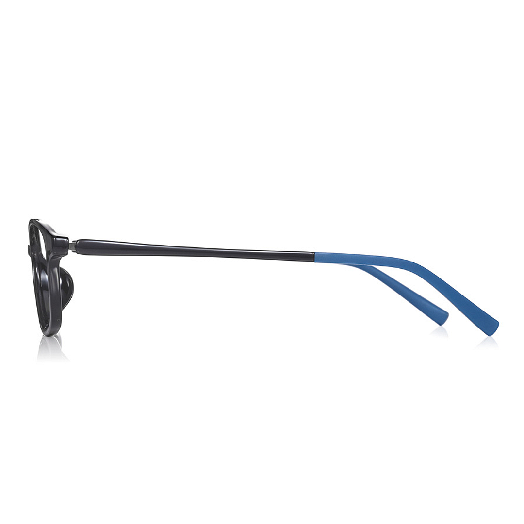 Junni Black Full Rim Rectangle left side