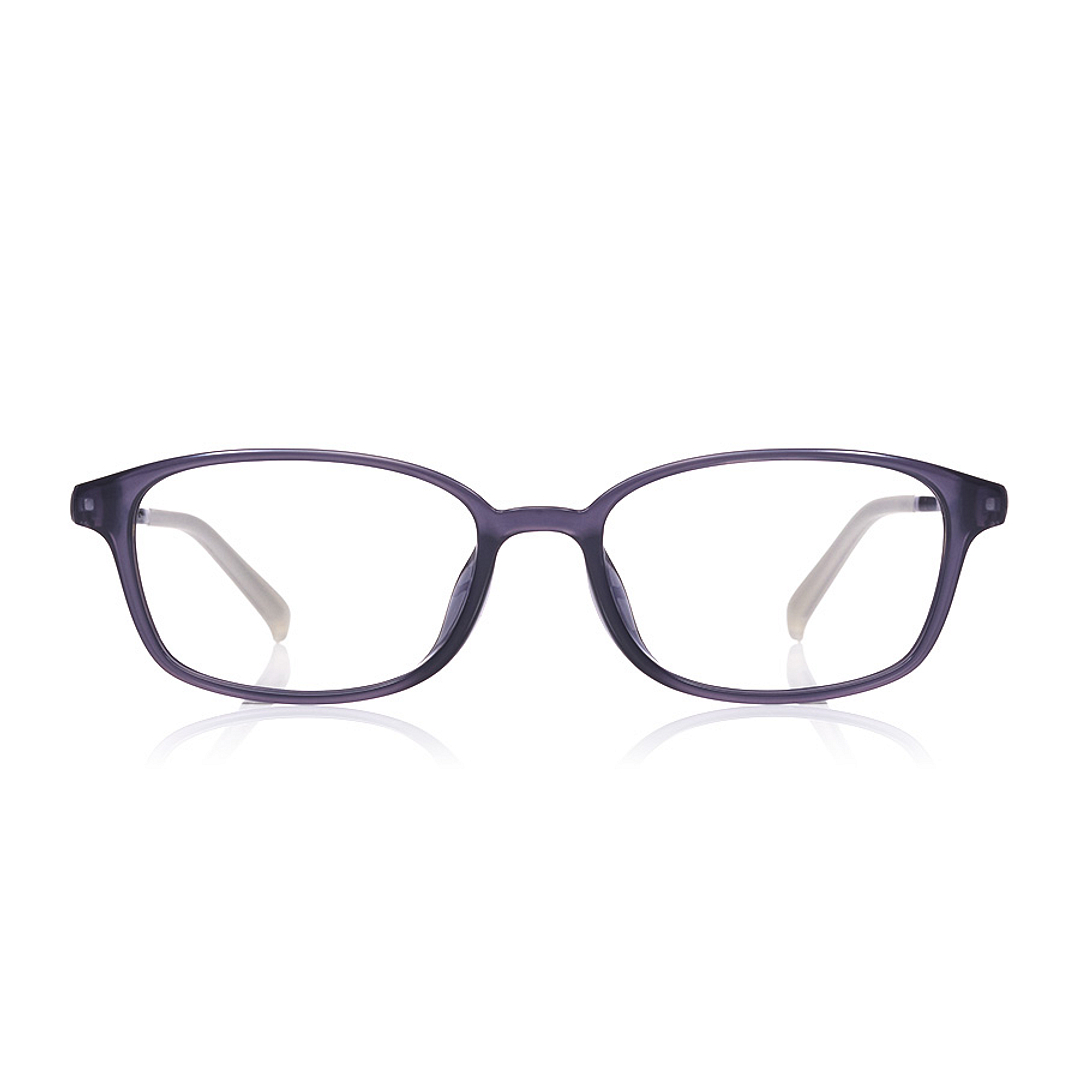 Junni Gray Transparent Full Rim Rectangle right side