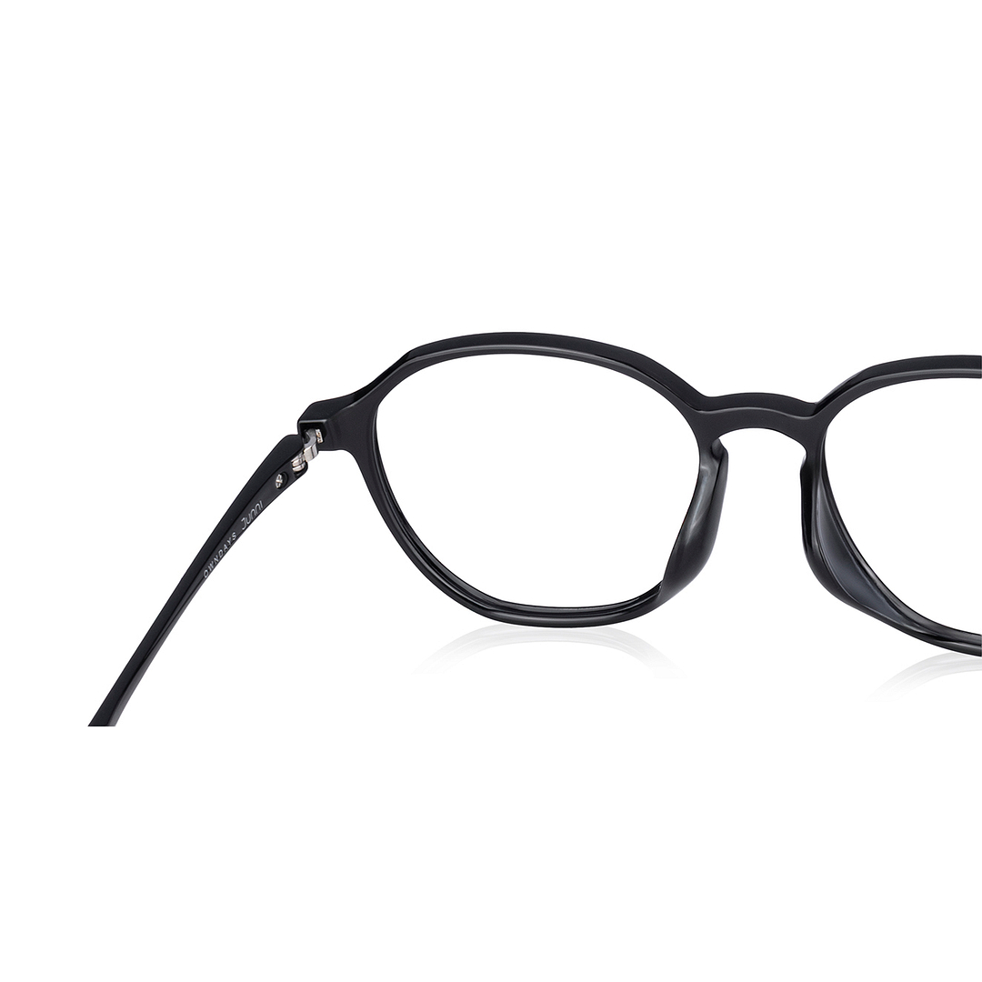 Junni Black Full Rim Boston right side