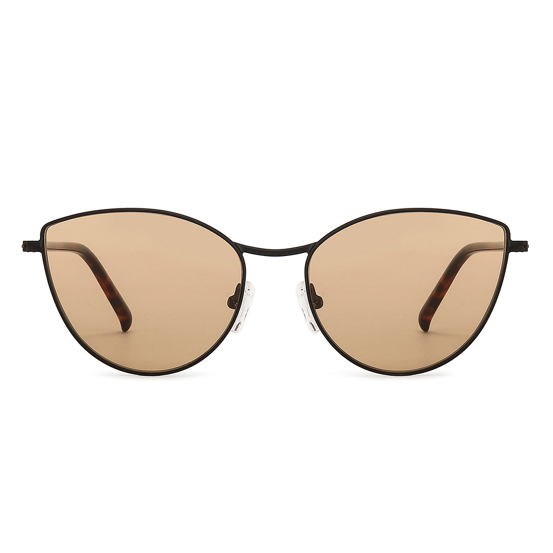 John Jacobs Online Black Full Rim Cat Eye left side