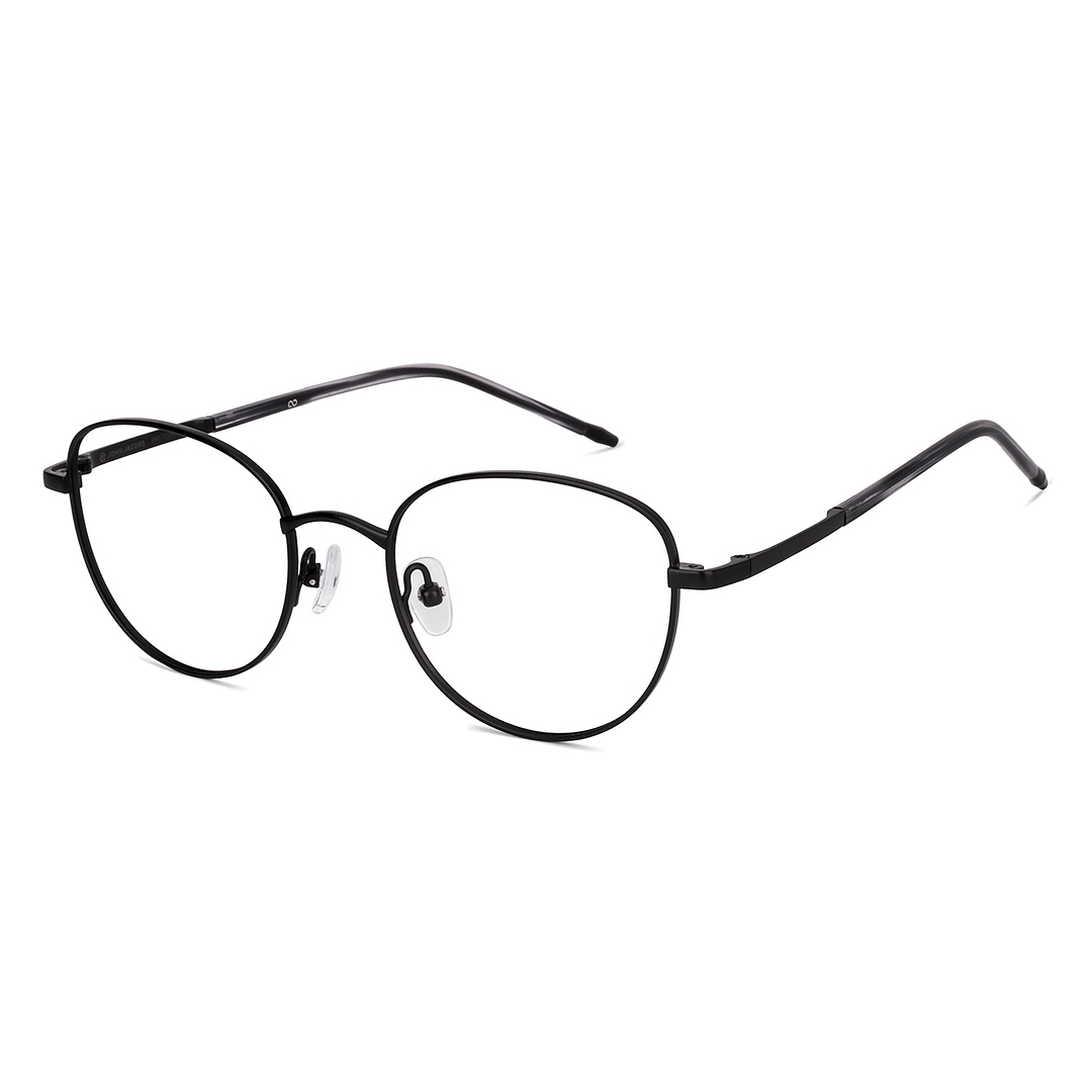 John Jacobs Online Black Full Rim Cat Eye right side