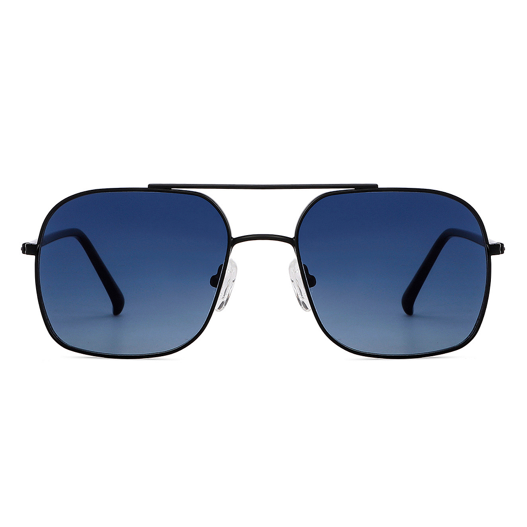 John Jacobs Black Full Rim Square left side