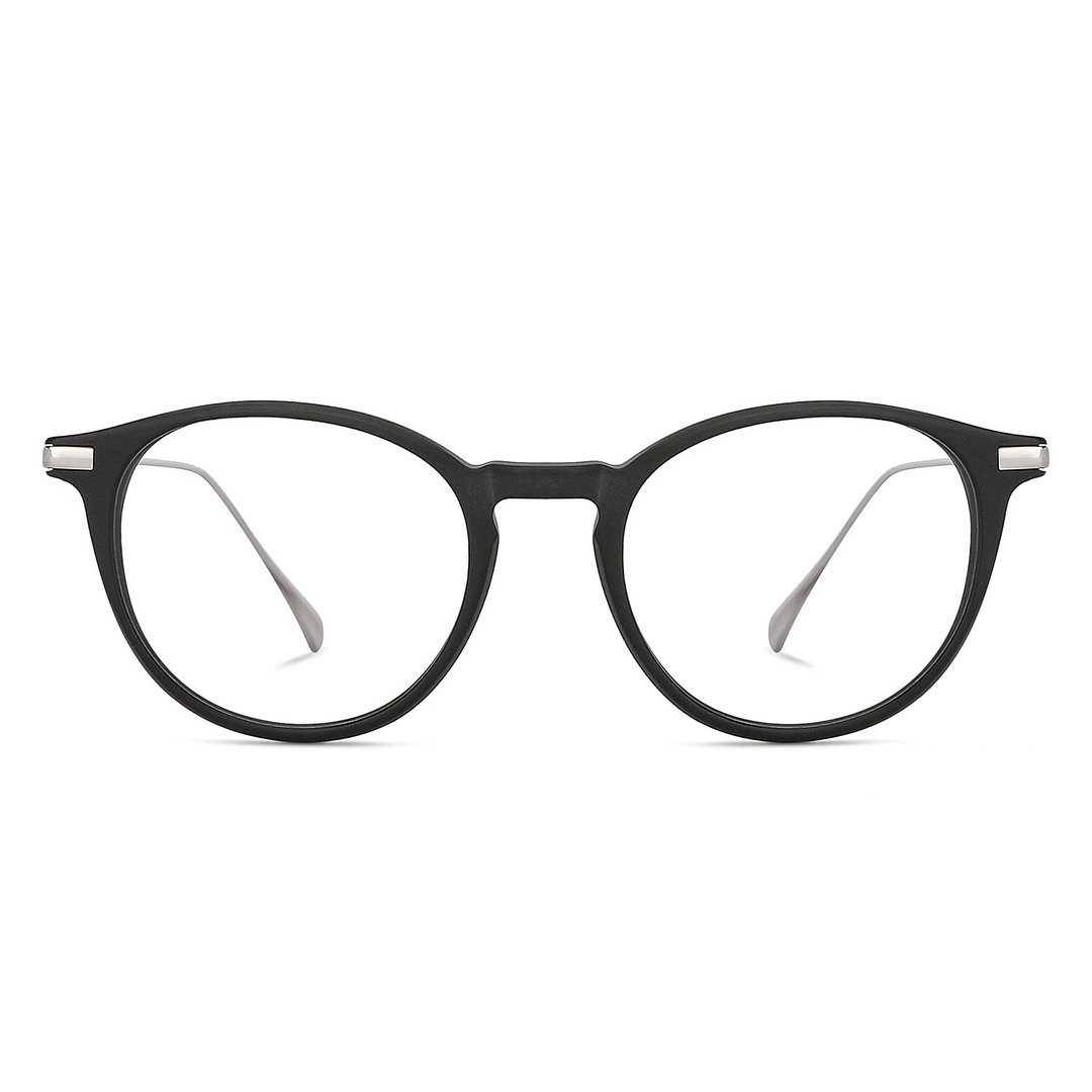 John Jacobs Black Full Rim Round right side