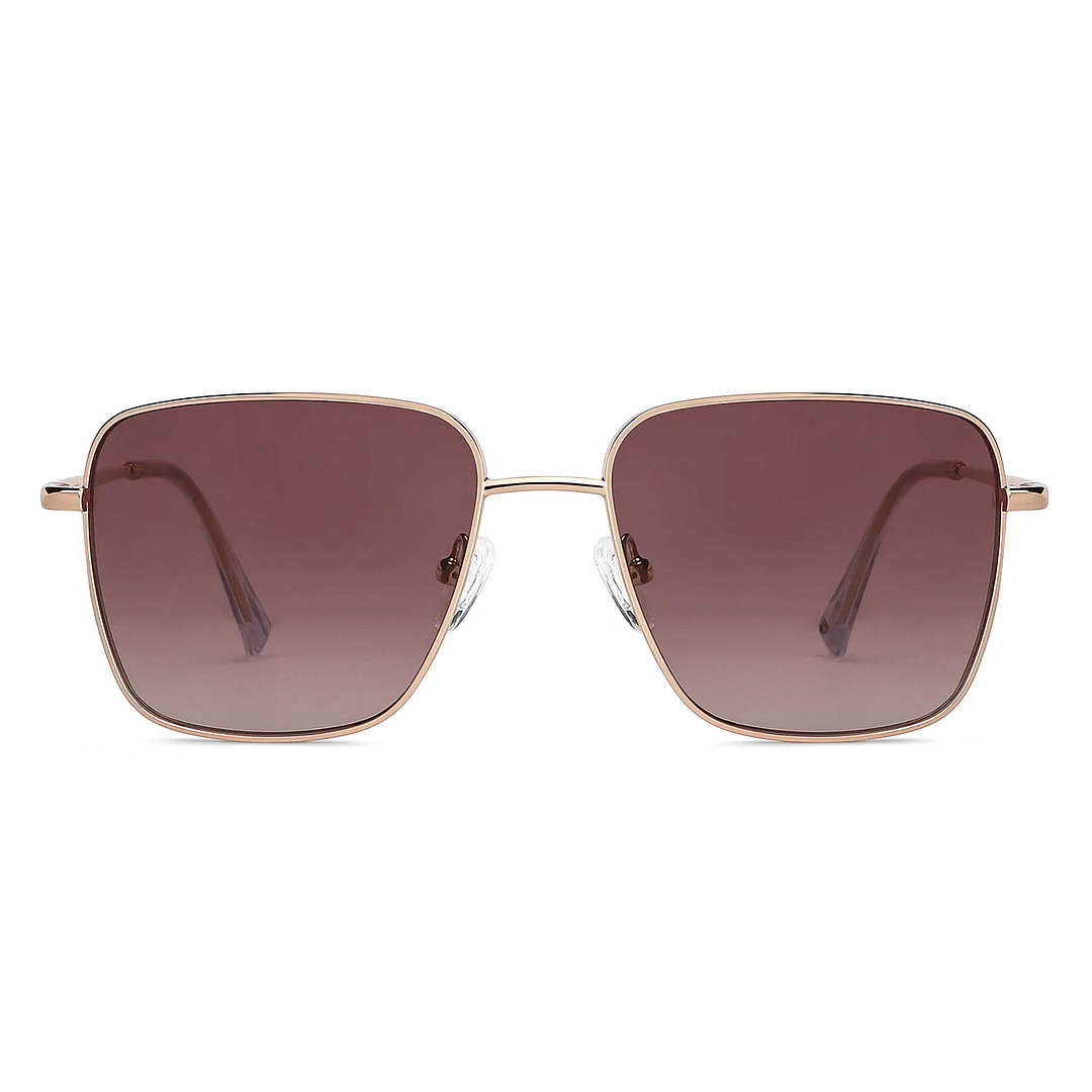 John Jacobs Online Rose Gold Full Rim Square left side