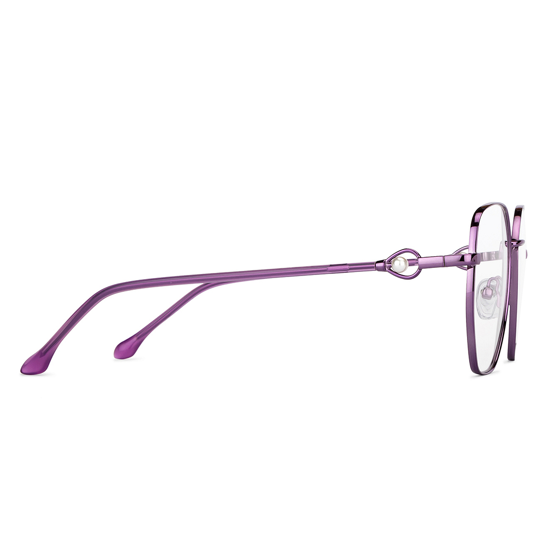 John Jacobs Online Purple Full Rim Square left side