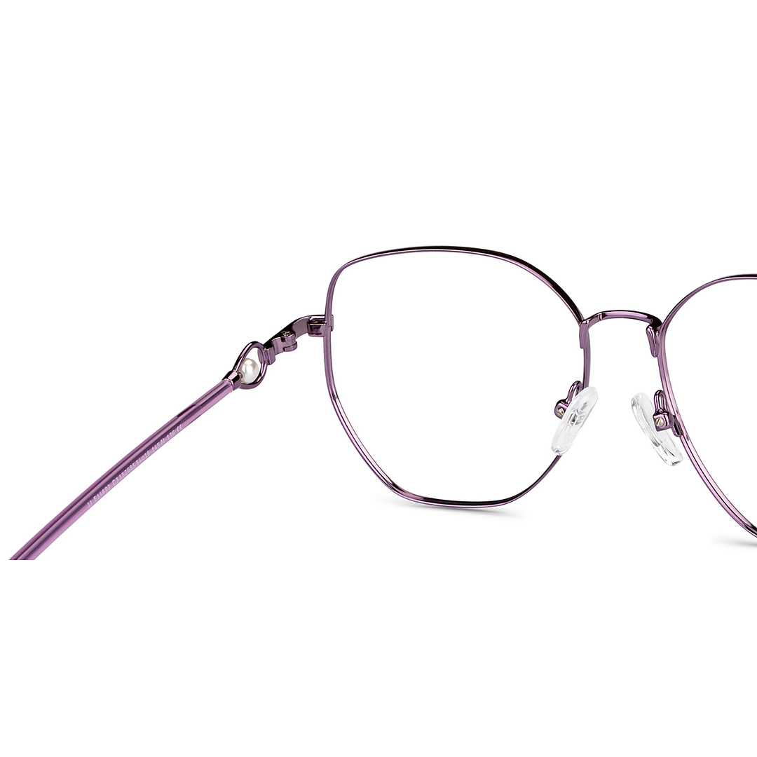 John Jacobs Online Purple Full Rim Square right side