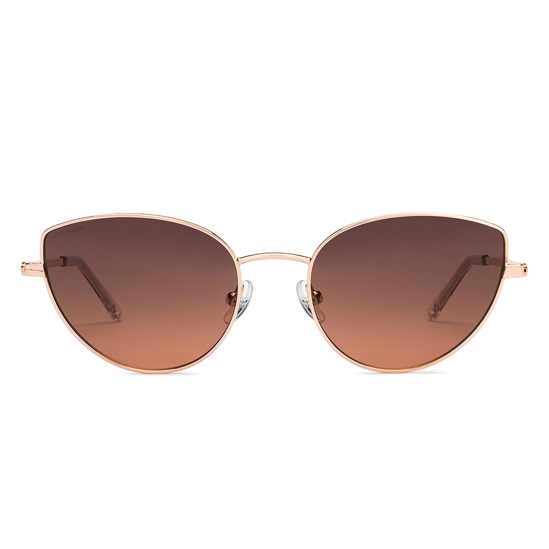 John Jacobs Rose Gold Full Rim Cat Eye right side