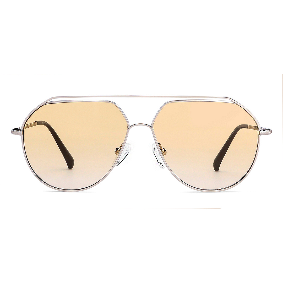 John Jacobs Online Silver Full Rim Aviator right side