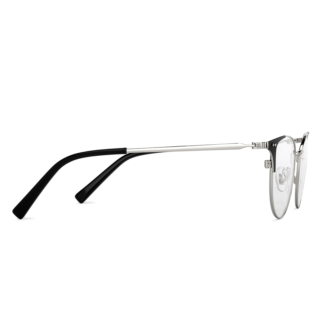 John Jacobs Online Silver Full Rim Cat Eye left side